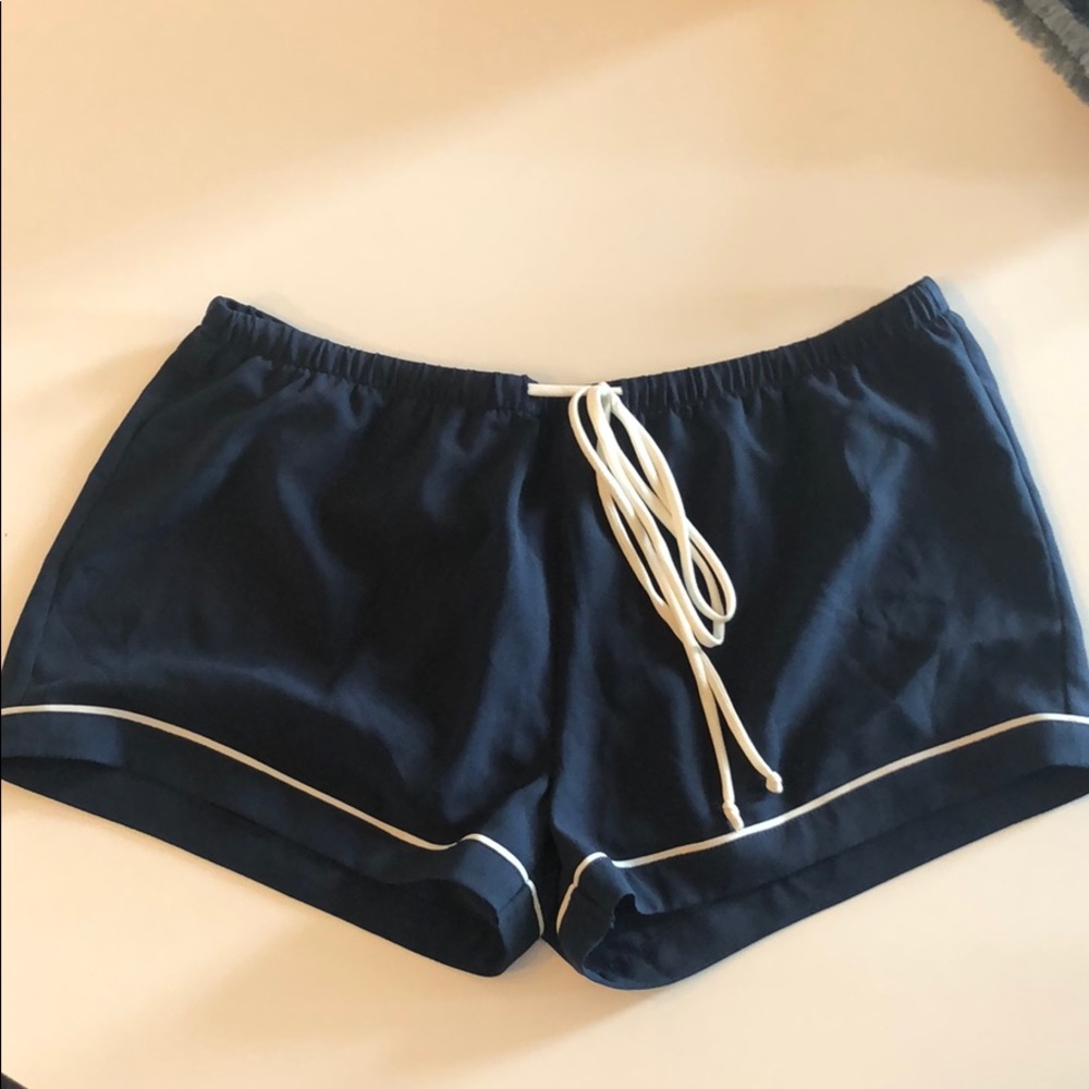 NWT PJ Salvage Luxe Navy Shorts